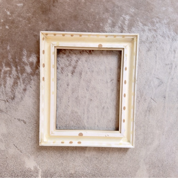 VINTAGE Shabby Chic Gold Empty Frame 11”x14” Opening 8”x10” - Picture 7 of 16